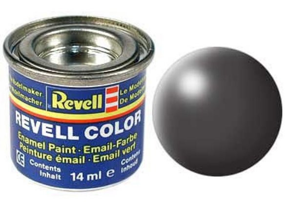 Revell Dark Grey Silk 14 ml Maket Boyası