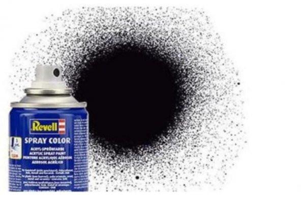 Revell Spray Boya Black Mat 20 ml