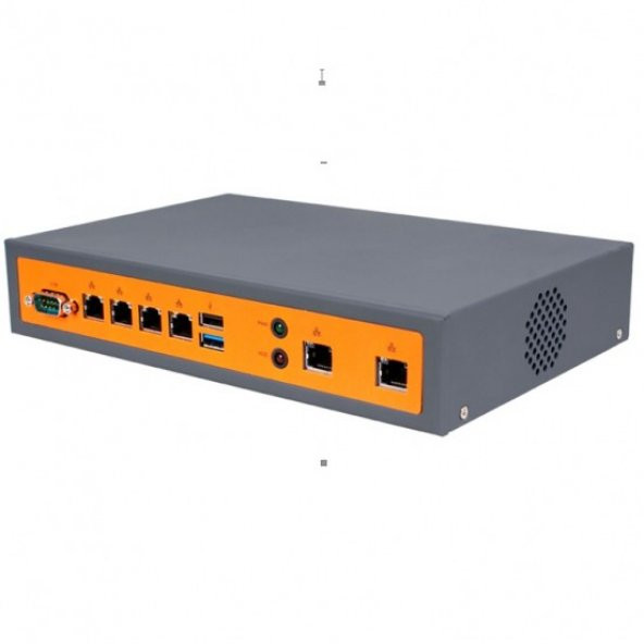 Jetway F533 Orange 6x Intel GLan Firewall PC