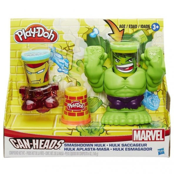 Play-Doh Yenilmez Hulk Oyun Setİ