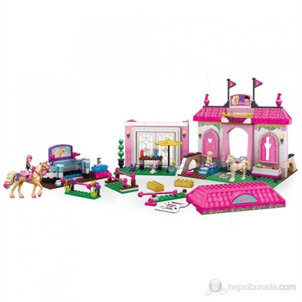 Mega Bloks Barbie Pony Ve Jokey Oyun Seti 80246