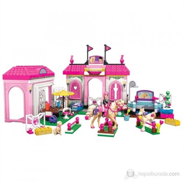 Mega Bloks Barbie Pony Ve Jokey Oyun Seti 80246 - 3