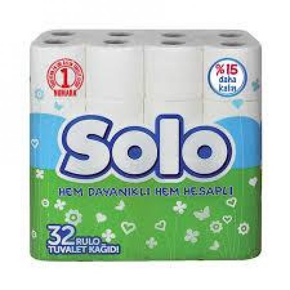 SOLO Tuvalet Kağıdı 32Lİ SADE