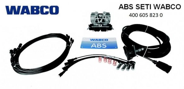 400 605 823 0 WABCO ABS WCS2 Compact Beyin 4S / 2M Set