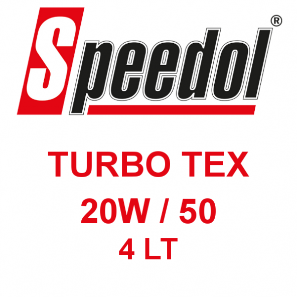 Speedol Turbo Tex 20W/50 4 Lt