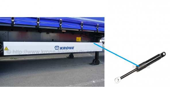 KRONE Bisiklet korkuluk Amortisör - 2