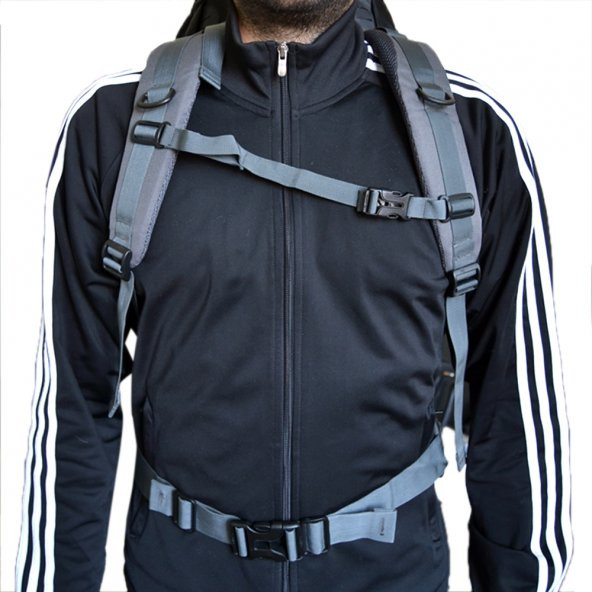 Coupella Dağcı Sırt Çantası Outdoor Yağmurluklu Bel Destekli 45L - 7