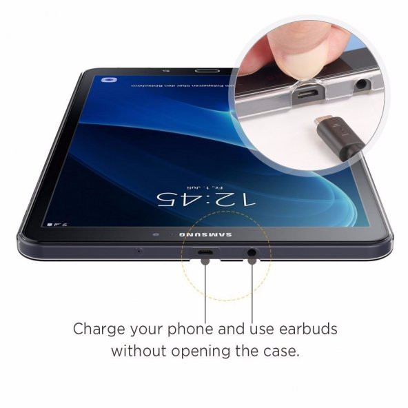 Galaxy Tab 4 T230 T232 T235 7.0 Kılıf Silikon Tpu Transparan 0.2 - 3