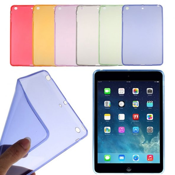 ipad mini kılıf - ipad mini 2 kılıf - ipad mini 3 kılıf 0.2 m TPU - 2