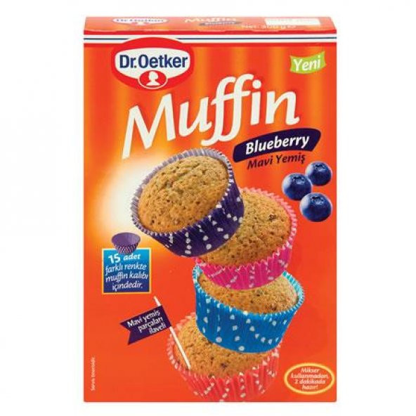 DR MUFFİN BLUEBERRY 300GR