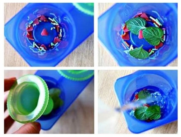 Buz Bardak Kalıbı Ice Shot Glasses 12 Hazneli - 5