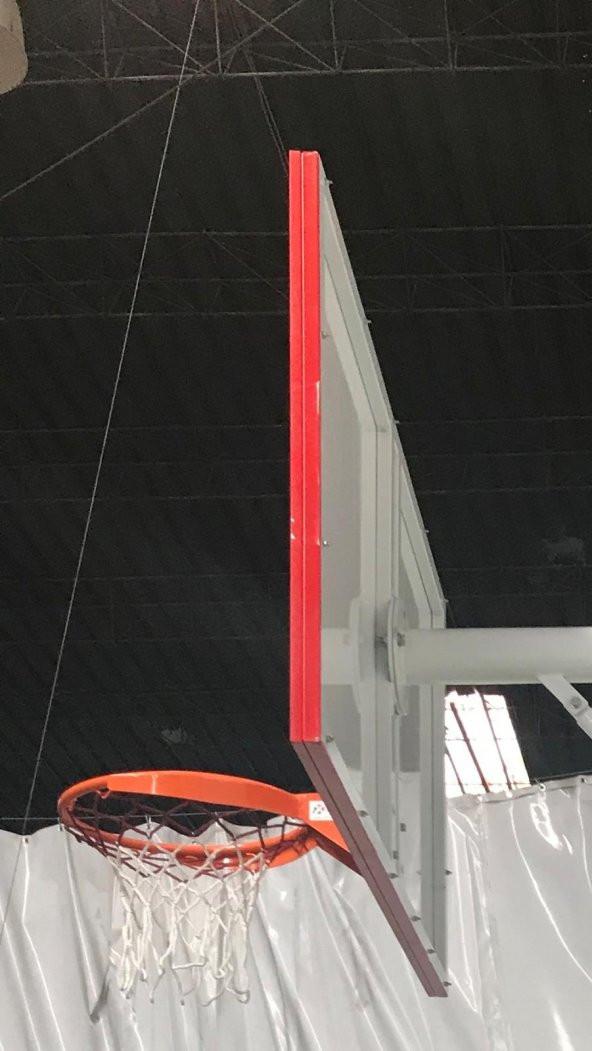 Adelinspor Basketbol Panya Seti 105*180 18 mm MDF(Ahşap) Hidrolik Çember