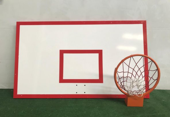 Adelinspor Basketbol Panya Seti 105*180 18 mm MDF(Ahşap) Hidrolik Çember - 6