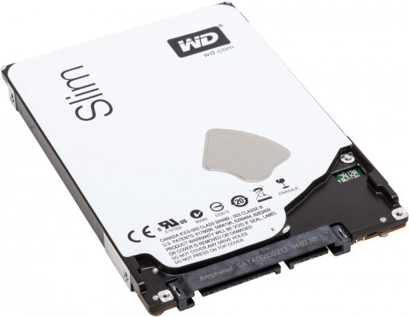 WD Blue WD10SPCX 1TB 5400 RPM 16MB SATA 6.0Gb/s 2.5 inch Slim Notebook Harddisk