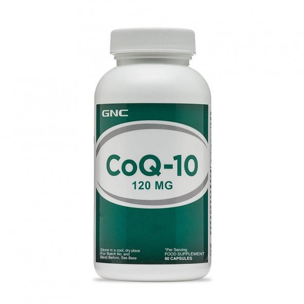 GNC COQ10 120 mg Vitamin  60 Kapsül