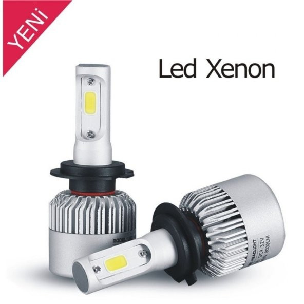 Şimşek Etkili Deli Mavi Led Xenon H7 - 2