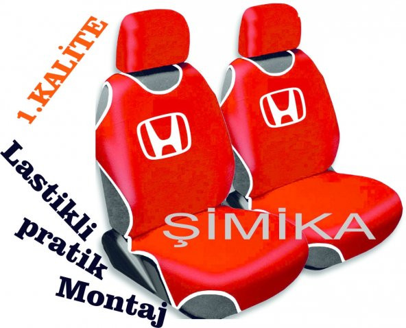 Honda Ön Atlet Kılıf Minder Airbag Uyumlu 2 başlık kılıfı 1.kali