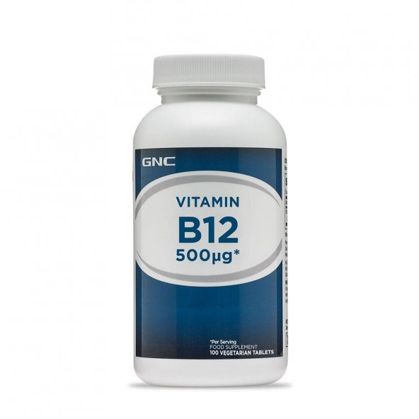 GNC Vitamin B12 500 mcg 100 Tablet
