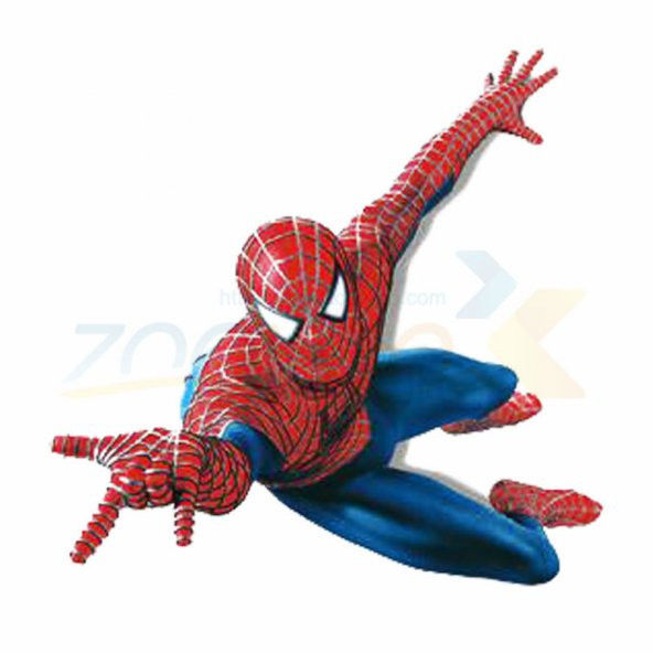 Spiderman DEV BOY ÖRÜMCEK ADAM SPIDER MAN DUVAR ÇIKARTMASI STİCKER ÇOCUK ODASI BÜYÜK BOY 90X110