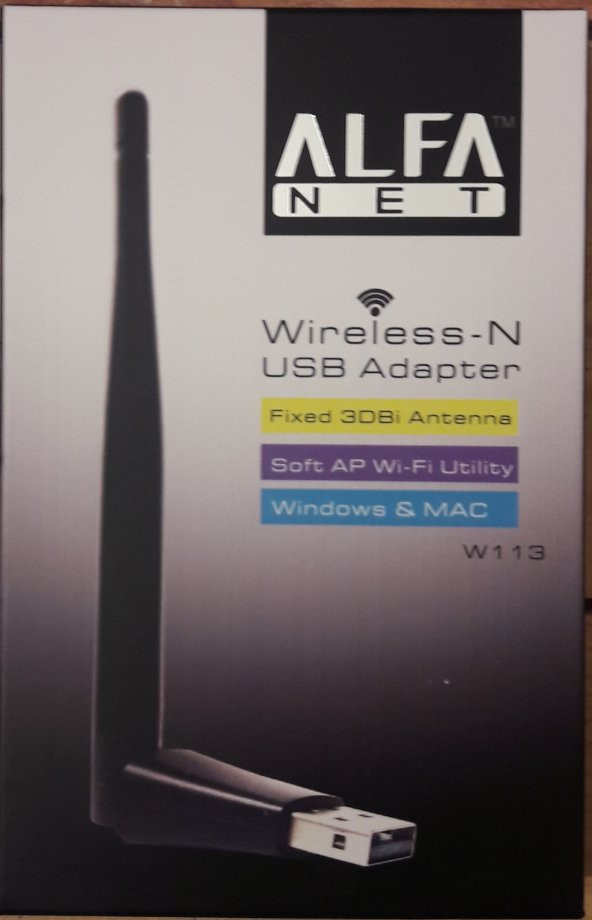300 Mbps Antenli Wireless Adaptör Kablosuz Ağ PC Wifi Alıcı USB