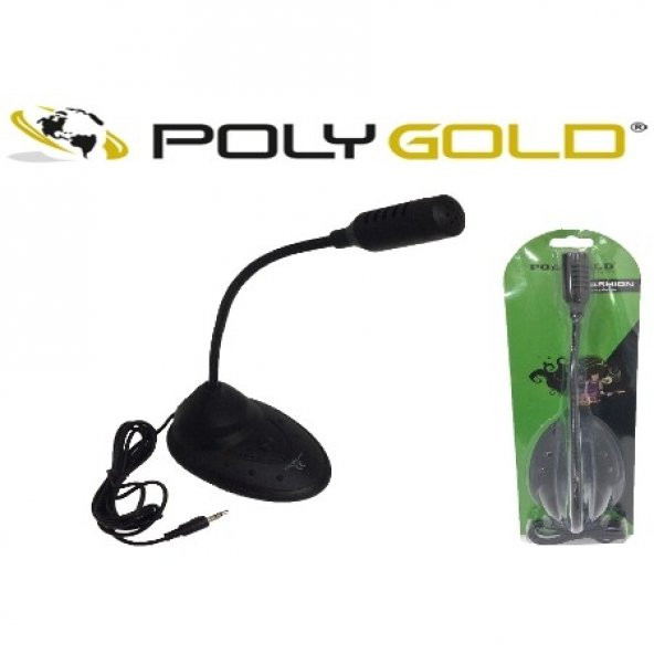 Polygold Pg-120 Masa Üstü Şık Tasarım Mikrofon