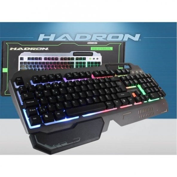 HADRON HD853 LED IŞIKLI MEKANİK HİSLİ GAMER OYUNCU KLAVYE