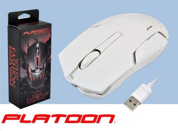 PLATOON PL-1544 1800 DPI USB KUTULU OYUN MOUSE - 2