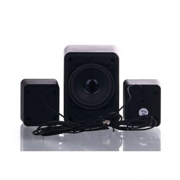 PW-1005 KUMANDALI 2+1 Ses Sistemi TV HOPARLÖR BİLGİSAYAR USB,SD - 3