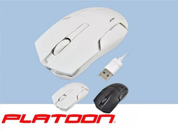 PLATOON PL-1544 1800 DPI USB KUTULU OYUN MOUSE - 3