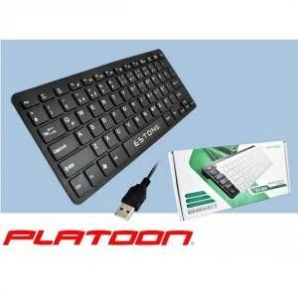 ESTONE ES-086 ŞIK DİZAYN TABLET PC USB MULTIMEDYA MİNİ KLAVYE