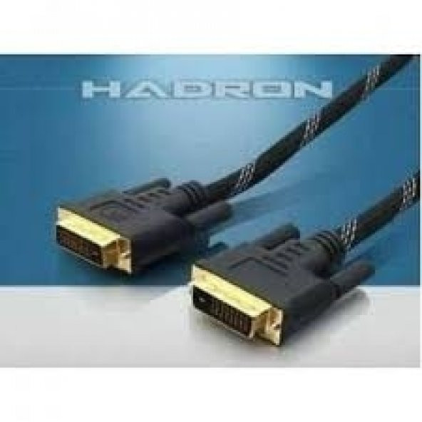 HADRON HD4114 DVI TO DVI KABLO 1.8 METRE ÖRGÜLÜ KALİTELİ