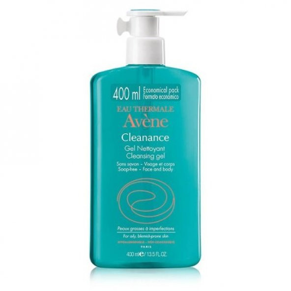 Avene Cleanance Gel Nettoyant 400 ml Yüz Temizleme Jeli