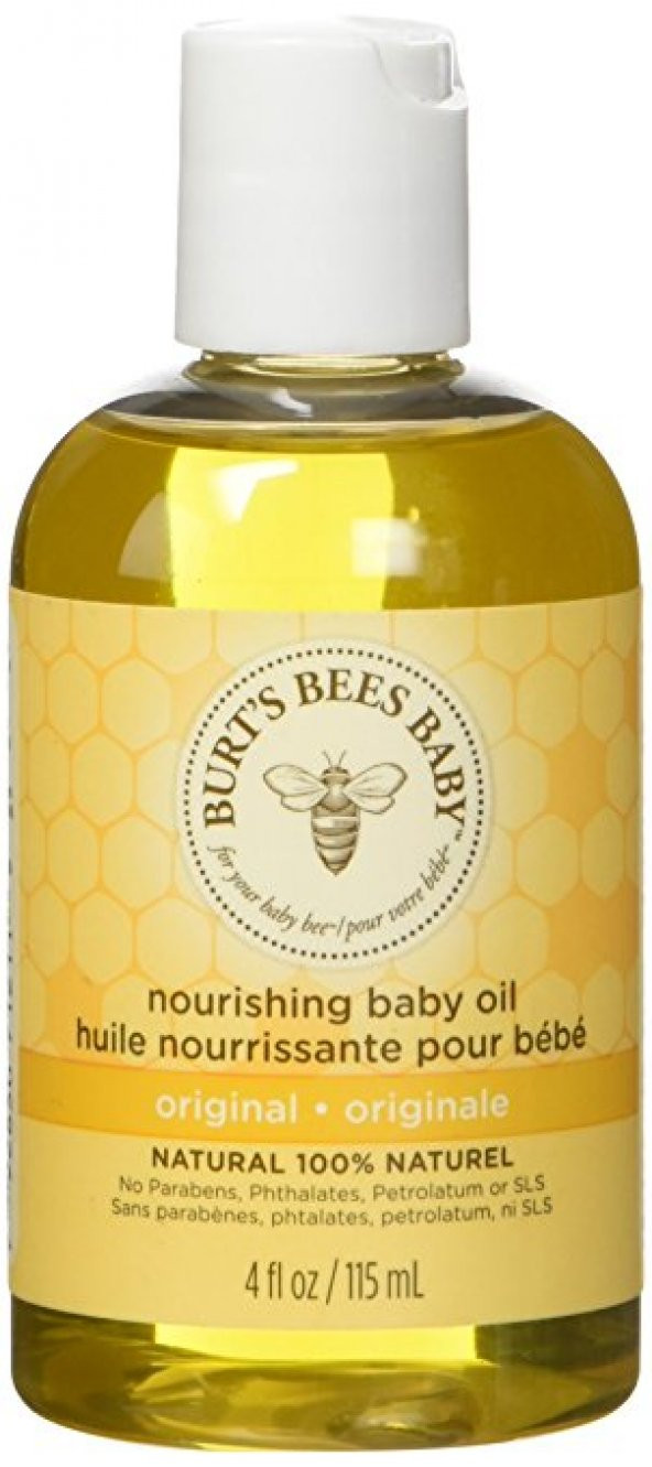 BURTS BEES BABY BEE NOURISHING BABY OIL 115 ML-BABY OIL,İÇERIĞIN