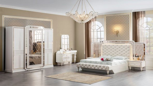 Alesta Bazalı Yatak Odası