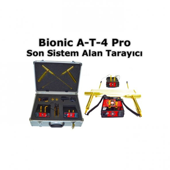 Alan Tarama Dedektörü Bionic A-T-4 Pro Paket