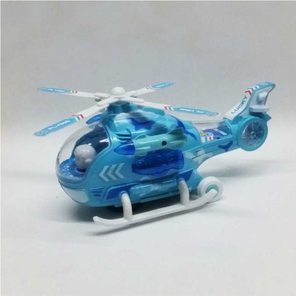 Işıklı ve Müzikli Eğlendirici Çok Hareketli Show Helikopter 25x11