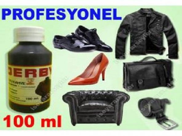 PROFESYONEL DERİ BOYASI DERBY DERİ EŞYA DERİ MONT DERİ ÇANTA BOYA