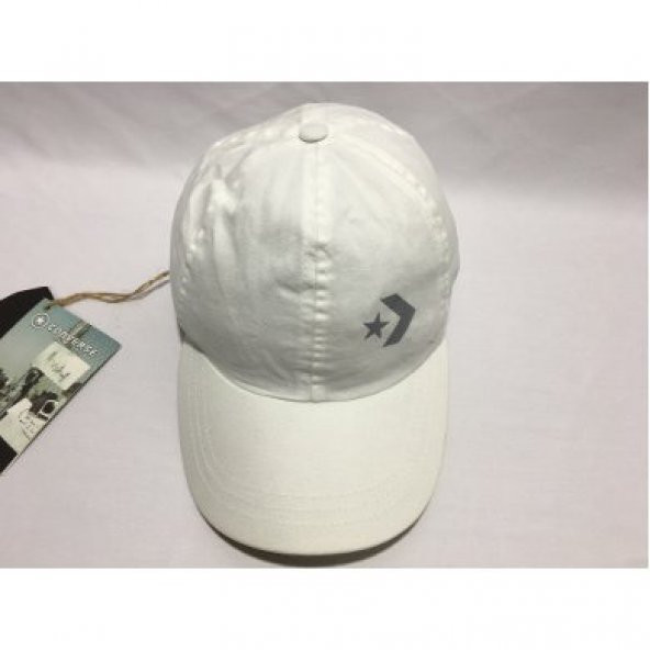 Converse spk unısex beyaz spor şapka