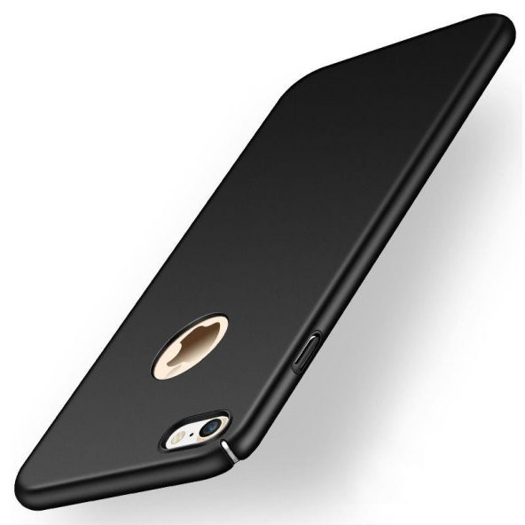 Apple iPhone 6 Plus - Mat Slim Fit Süet-Kadife Doku Rubber Soft S