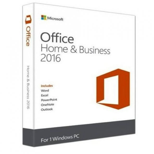 Microsoft Office Home and Business 2016 Trk Box 32/64 Bit T5D-02714