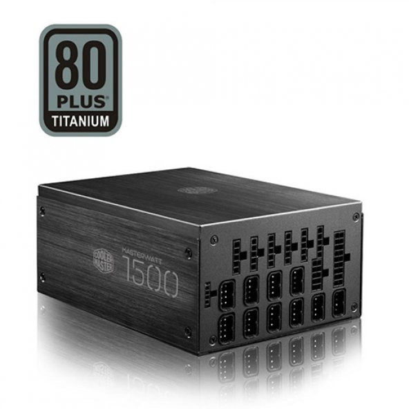 COOLER MASTER MasterWatt Maker 1500W 80+ Titanium 13.5 Cm Fanlı MPZ-F001-AFBAT-E1 (Tam Modüler)