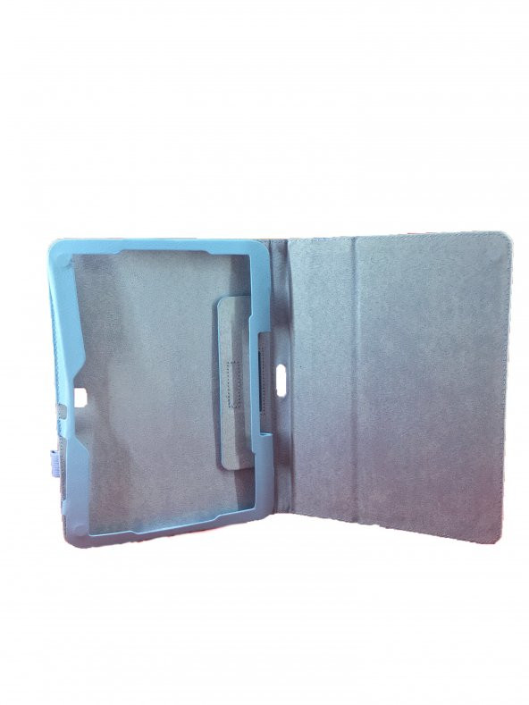 Samsung Galaxy Tab 4 T530 10.1" Standlı Tablet Kılıf Mavi - 2