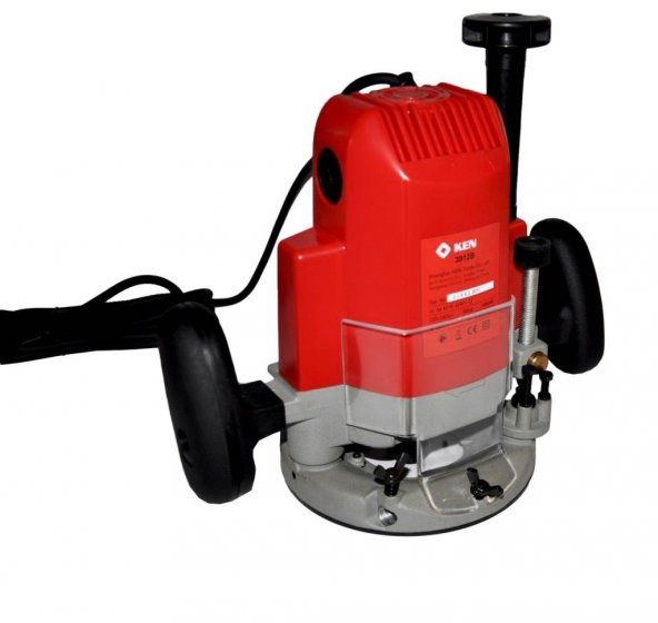 Ken 3912B Dik Freze Makinası 12 mm 1850 Watt - Resim 2