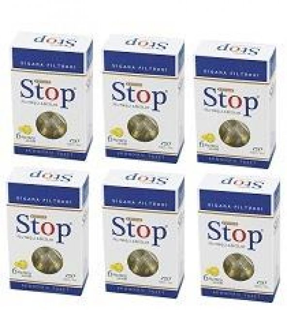 Stop Filtre Ağızlık 120 Lik 6 Adet