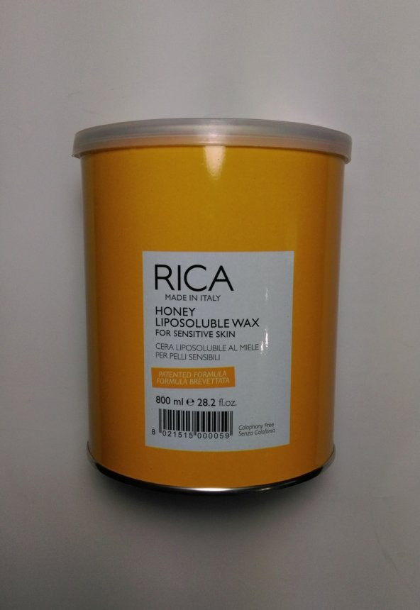 Rica konserve ağda 800 ml honey loposoluble wax (naturel)
