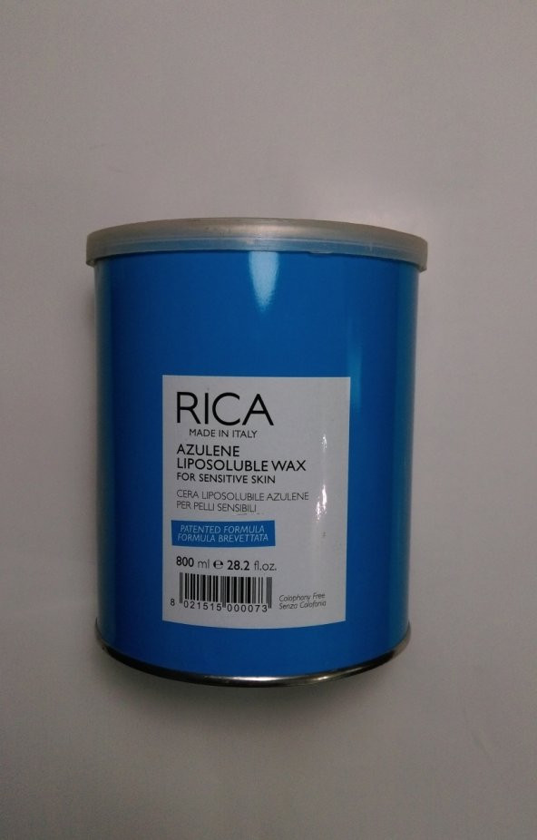 Rica konserve ağda 800 ml loposoluble wax (azulene)