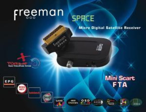 Freeman Mini Scart Uydu Alıcısı