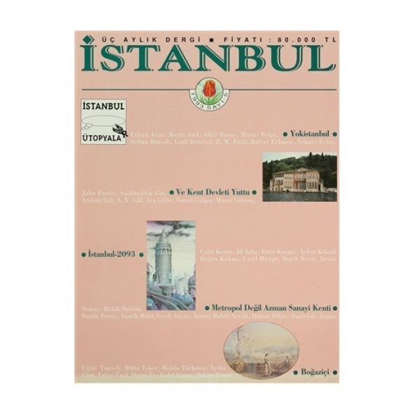 İstanbul Dergisi Sayı: 5