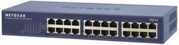 NETGEAR Netgear JFS524 24Port 10/100 4.8Gbps 320KB Ethernet Switch JFS524-200EUS