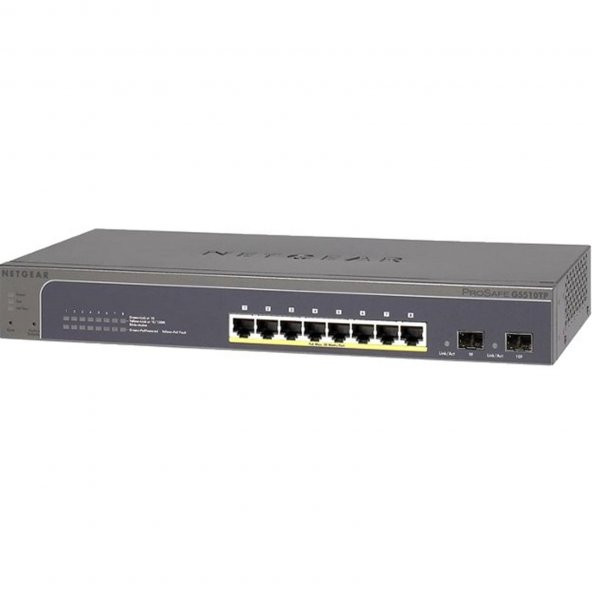 NETGEAR Net 8 Port 10/100/1000 Gigabit Switch GS510TP-100EUS